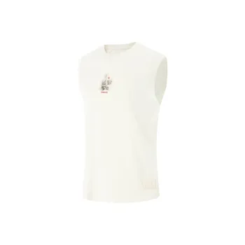 LINING Tank Tops Men Ecru
