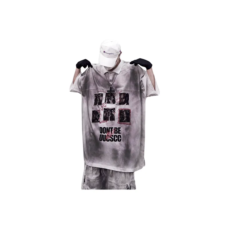UUCSCC T Shirts Men Gray-2