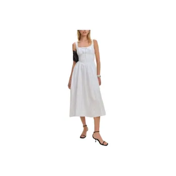REFORMATION Balia Linen Dress Sleeveless Dress Women's