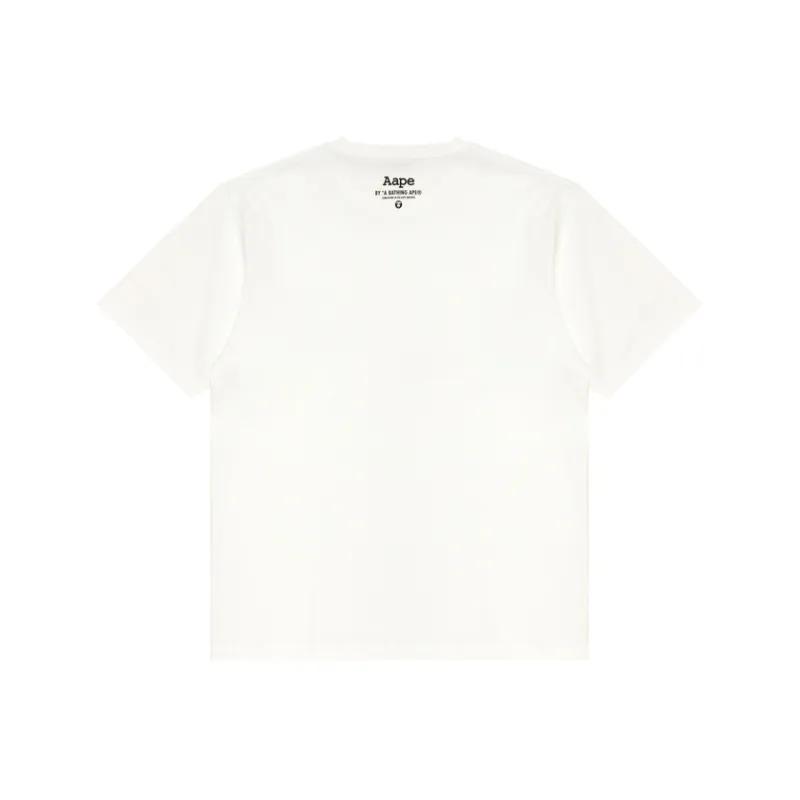 Aape Logo print T shirt-1