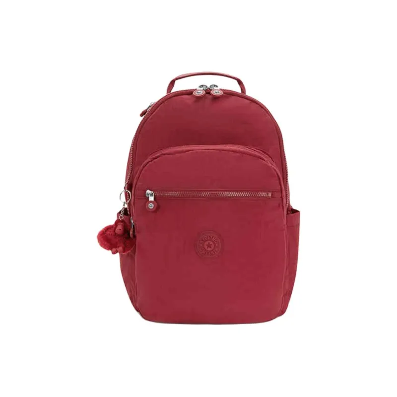 Kipling Polyamide Backpack Tubas Unisex Gray Blue Purple/Shang Red-0