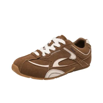 TELENT Cushioning And Breathable Low Top Casual Shoes Men's Brown