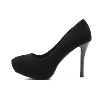 GOSO Slim Heel High Heels Women's Black
