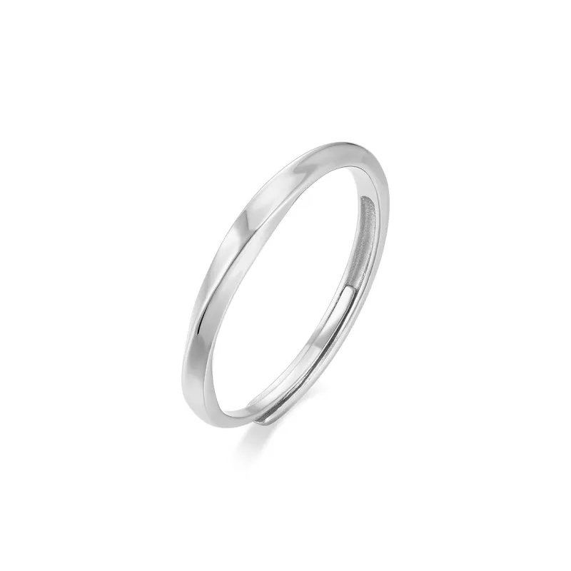 Wylyp Love Heart Spin Niche Romantic Versatile Sweet Adjustable Rings Unisex-2