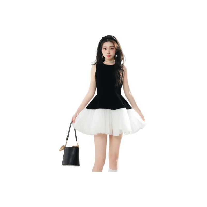 GUAILILUOLI Sleeveless Dress Women's-0