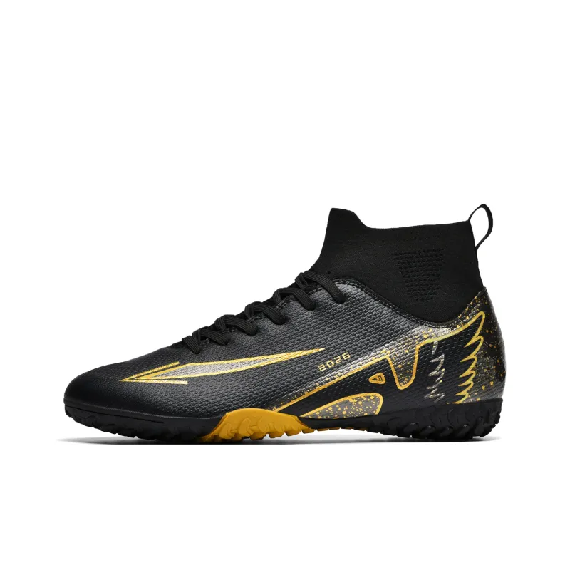 WEJIESS TF Rubber Broken Studs Artificial Ground Anti Slip Wear Resistant Soccer Shoes Unisex-10