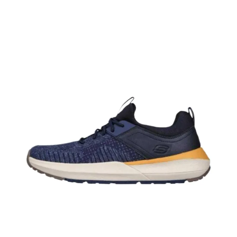 Skechers Neville Calhan Slip Resistant Low Top Casual Shoes Men's Blue-0