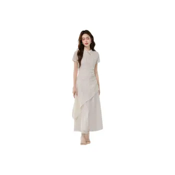 Mu Xiao Xin Short Sleeved Dress Women's