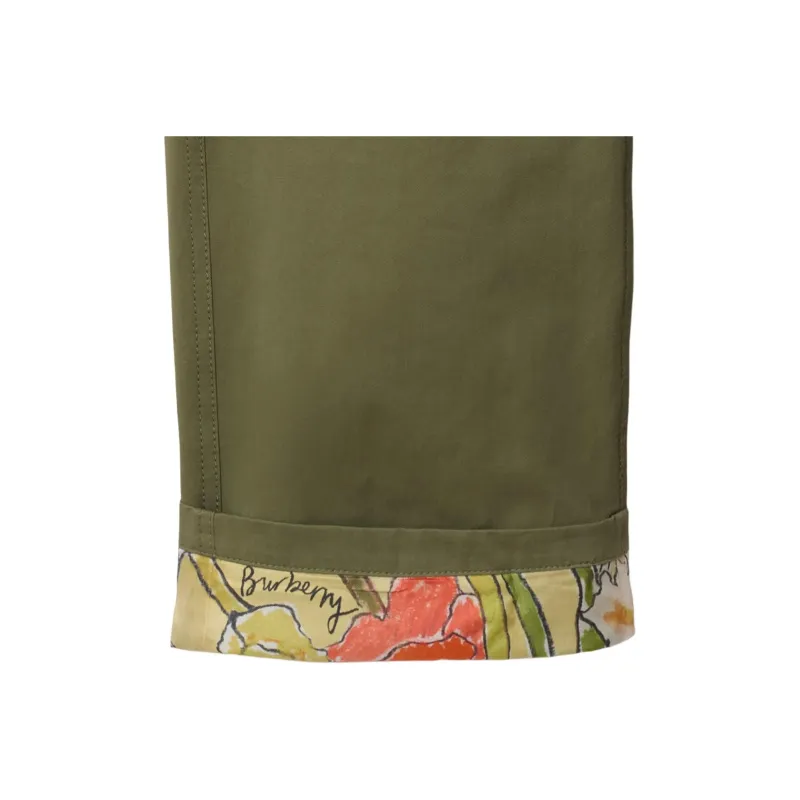 Burberry x Highgrove Casual Pants Women's Green-4