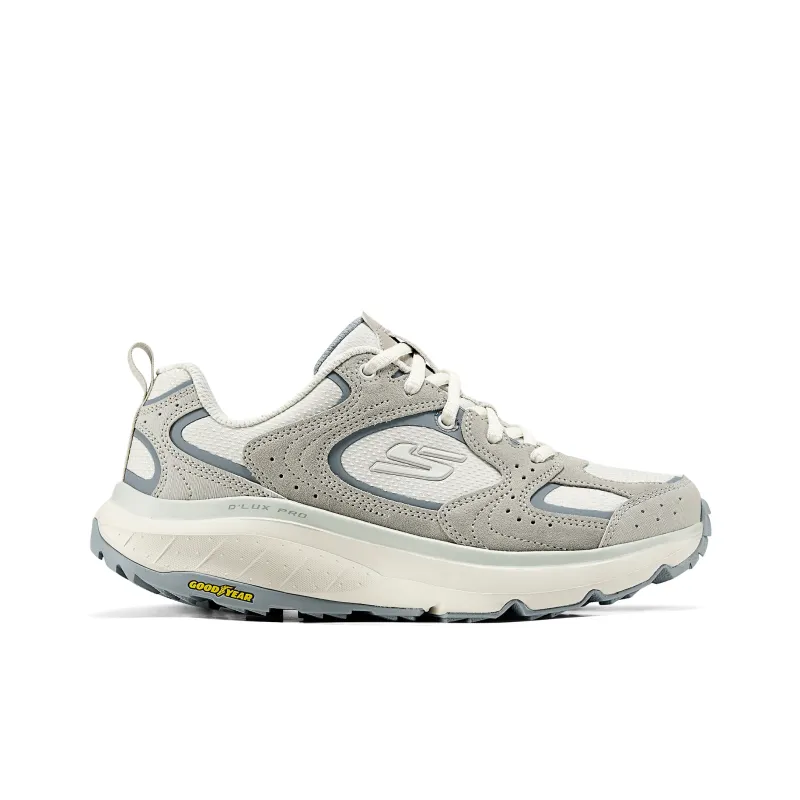 Skechers OUTDOOR Cushioning Low-Top Outdoor Shoes Women's White Gray-1
