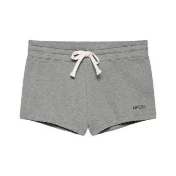 ARITZIA SS25 Aritzia Terry Sweatfleece Snug Contrast Micro Short Casual Shorts Women's