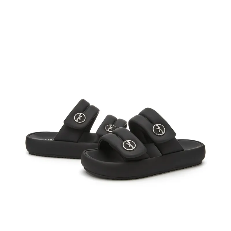 Jin Baichuan PU Polyurethane Slip Resistant Slide Slippers Women's-3