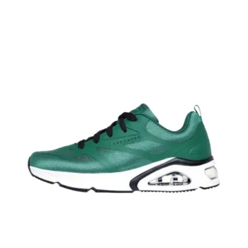 Skechers Tres Air Uno Low Top Casual Shoes Men's Green