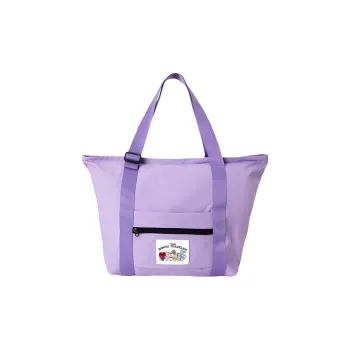 LINE FRIENDS BT21 Polyester Portable Crossbody Bag Shoulder Bag Unisex Purple