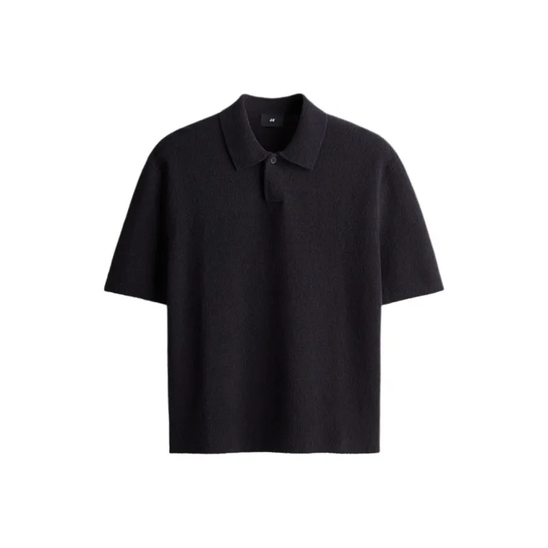 H&M Polo Shirts Men Lilac-0