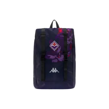 Kappa Polyester Backpack Unisex Blue Starry Sky & Purple Orchid & Red Flame