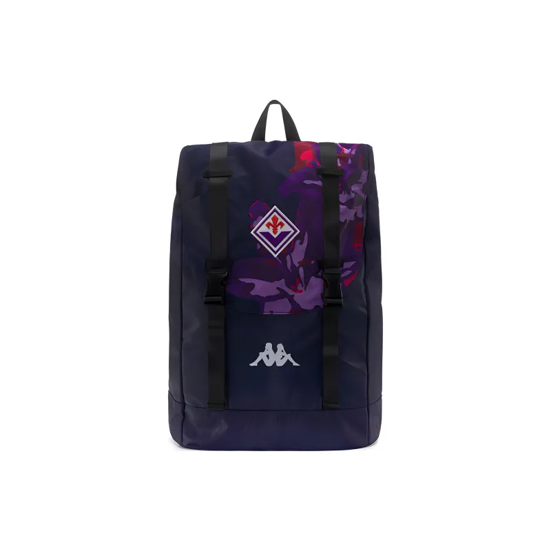 Kappa Polyester Backpack Unisex Blue Starry Sky & Purple Orchid & Red Flame-0