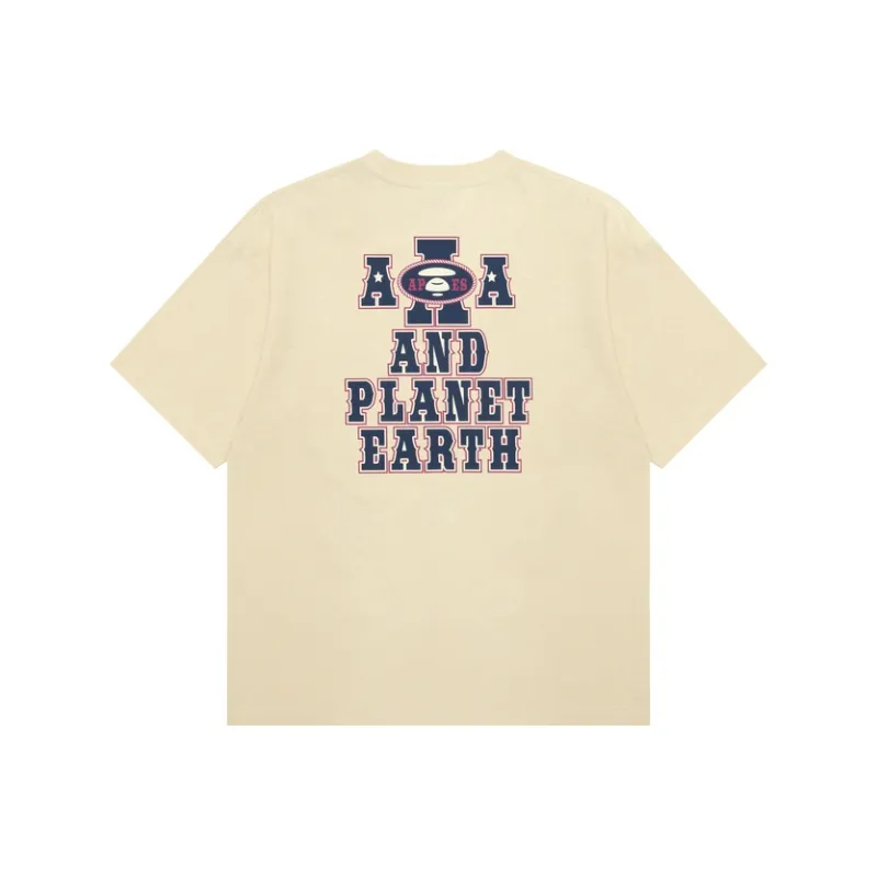 Aape Logo print T shirt-1