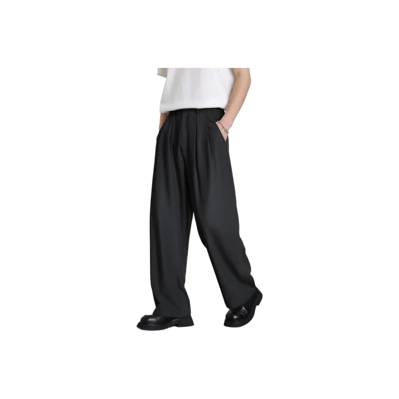 HERBEL Casual Pants Men Black-0