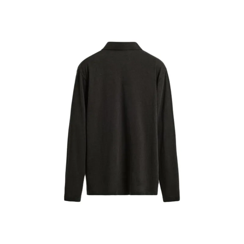 ZARA Polo Shirts Men Chocolates Brown-1