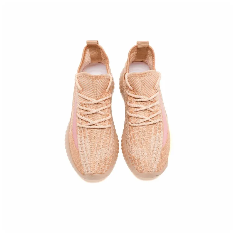 OAOQ Cushioning Height Increasing Abrasion Resistant Lightweight Slip Resistant Low Top Casual Shoes Unisex-25