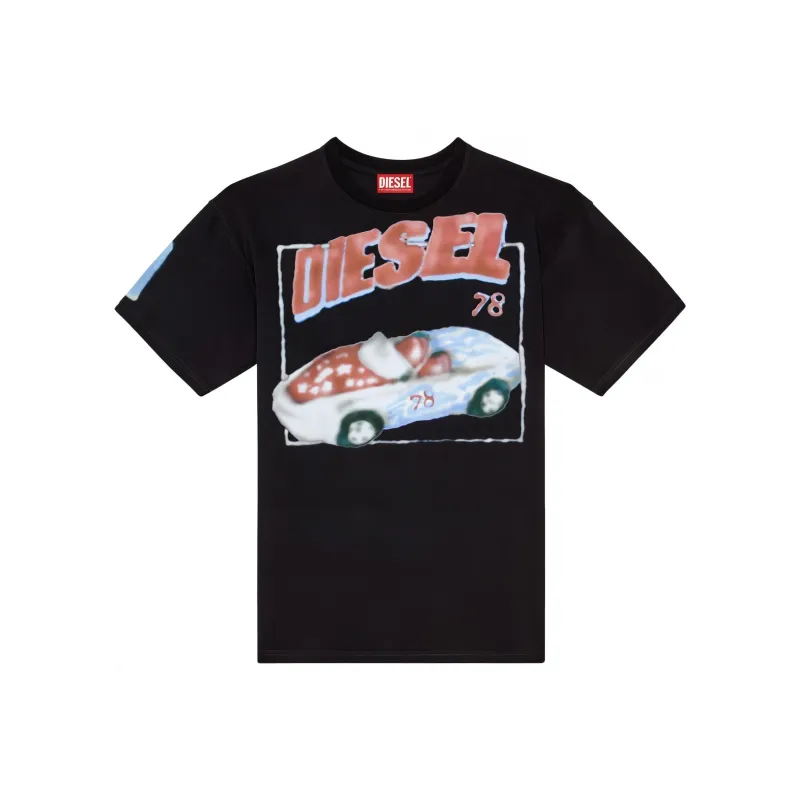 DIESEL T Boxt Q17 Logo Print T Shirt-0