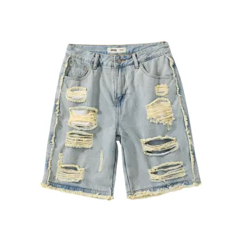 Jeep Denim Shorts Unisex Light Blue