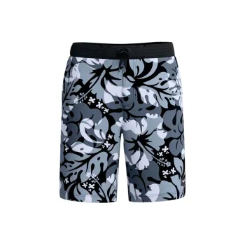 Speedo Swimming Shorts Men's Gray White