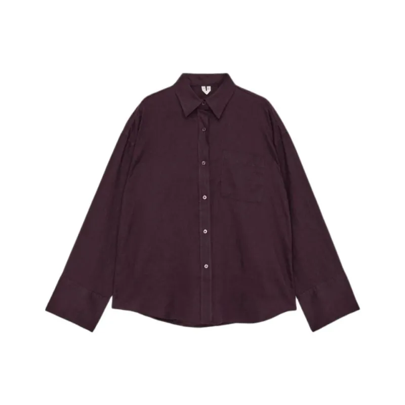 ARKET Shirts Women's Dark Purple-0