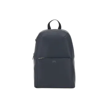 HUGO BOSS Faux Leather Backpack Unisex Blue
