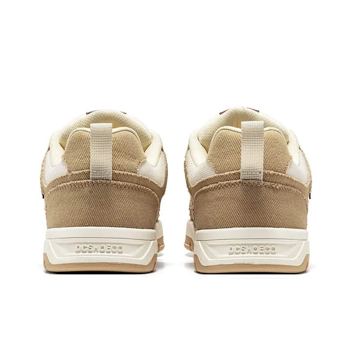 DC Shoes STAG CAS Abrasion Resistant Low Top Skateboard Shoes Men's Mocha Mousse-3