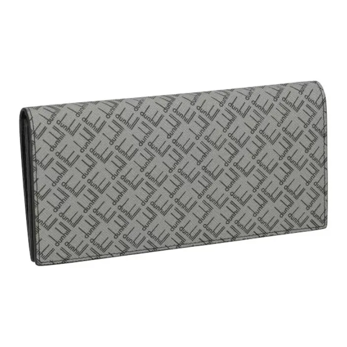 Dunhill Cotton Wallet Men's Gray-0