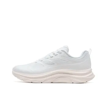 XTEP Cushioning, Slip Resistant, Rebound Low Top Sprint Casual Running Shoes Women's White Pink