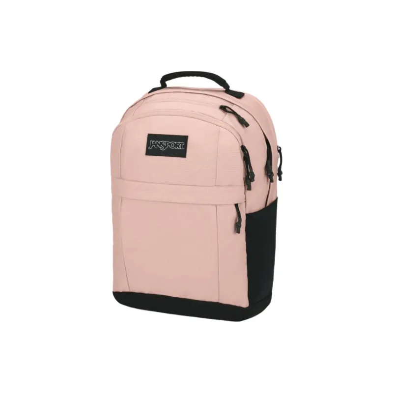 JanSport Nylon Backpack Unisex Pink-1
