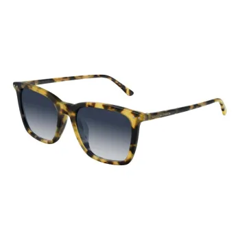 Bottega Veneta Plastic Square Sunglasses Men's Tortoiseshell