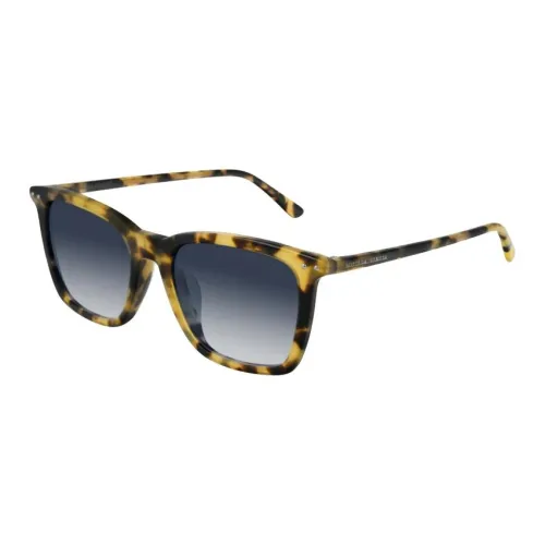 Bottega Veneta Plastic Square Sunglasses Men's Tortoiseshell
