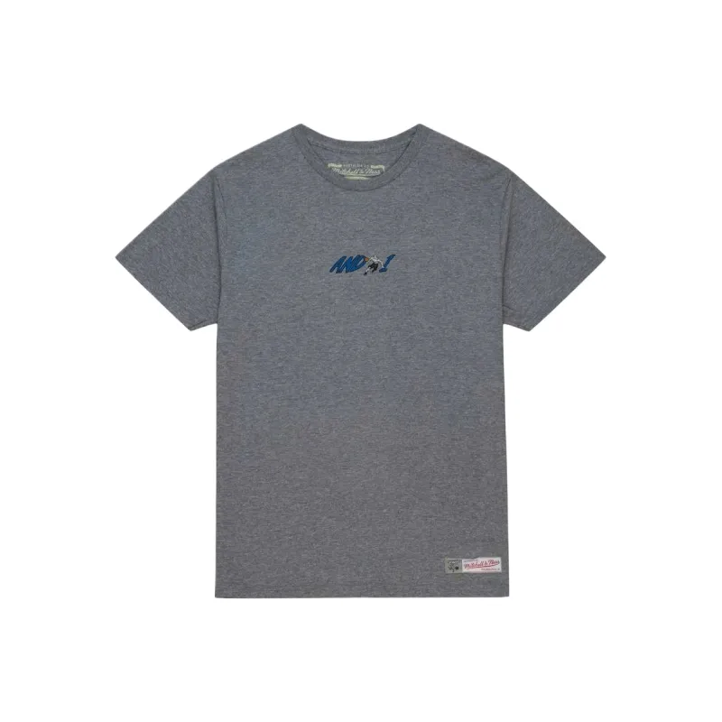 Mitchell & Ness x AND1 Guarding Me T Shirt Men's Graphite-0
