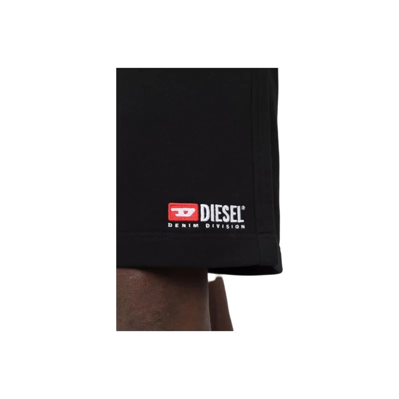DIESEL P-Crown-Div Logo-embroidered Track Shorts-4