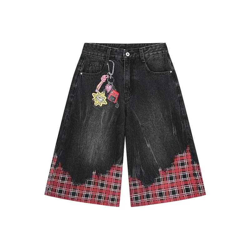 K411 Denim Shorts Unisex-0