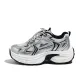 Unlined Mesh, Silver Gray/Black