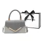 Silver+Shopping Bag