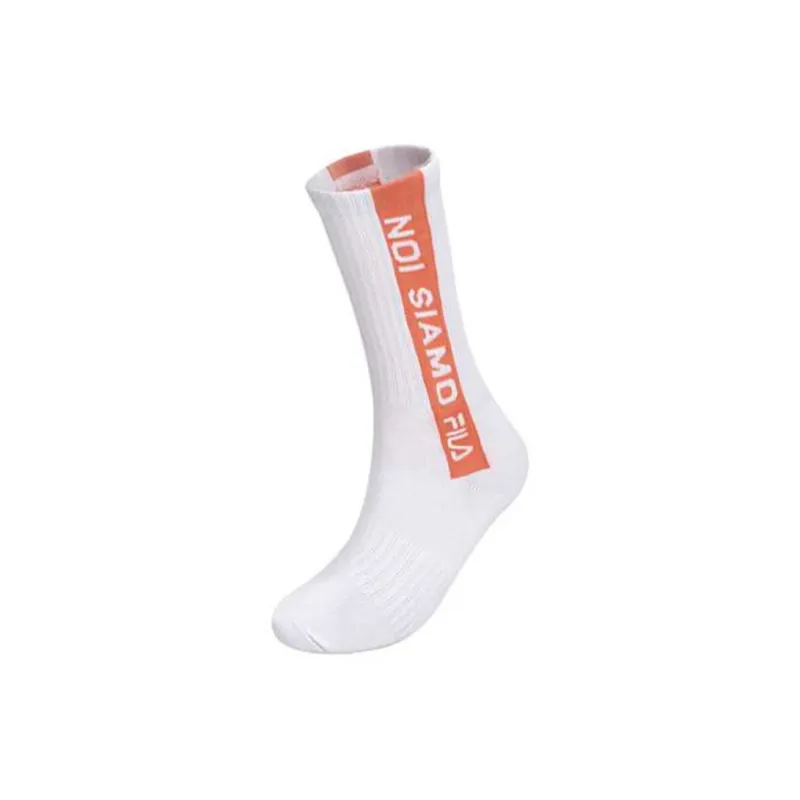 FILA FUSION NOI SIAMO FILA Knee High Socks Women's 1 Pack White-0