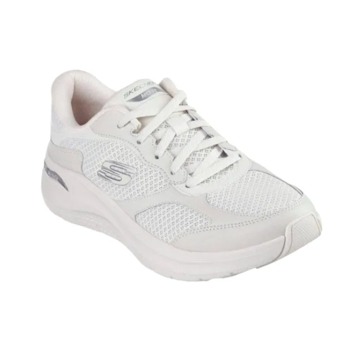 Skechers ARCH FIT 2.0 Low Top Running Shoes Women's White-2