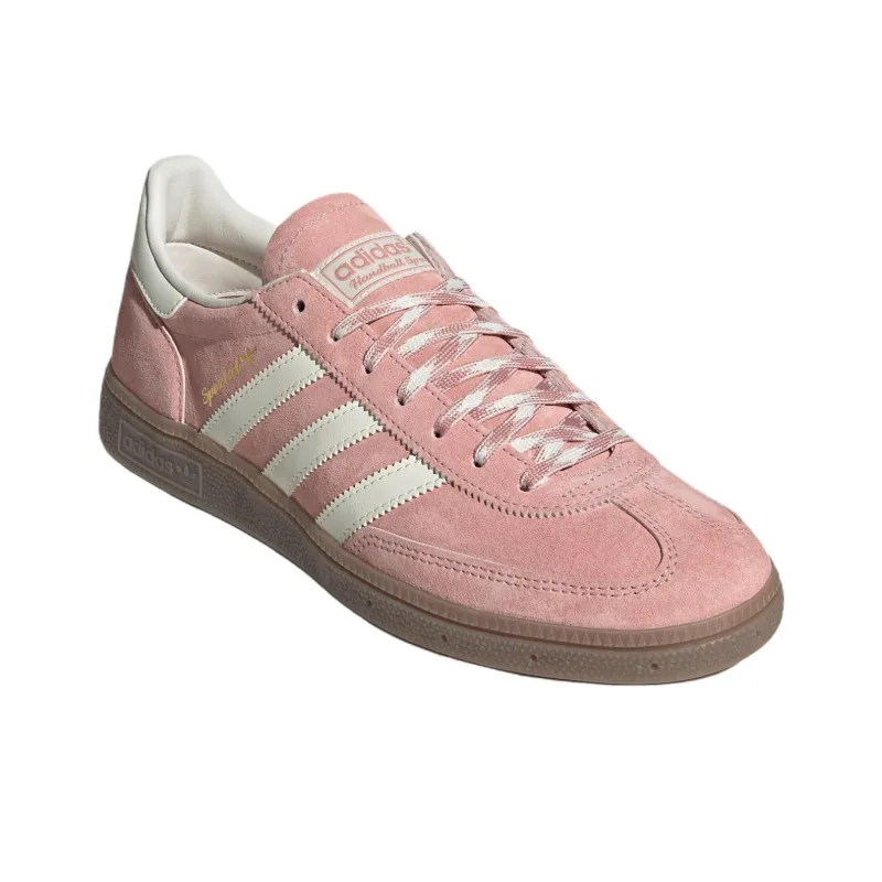 Adidas Originals HANDBALL SPEZIAL Anti Slip Wear Resistant Low Top Skateboard Shoes Unisex Pink White-2