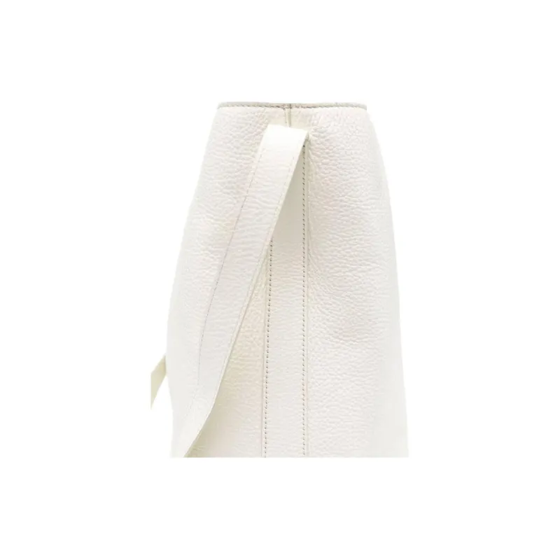 AESTHER EKME Calfskin Shoulder Bag Women's White-2