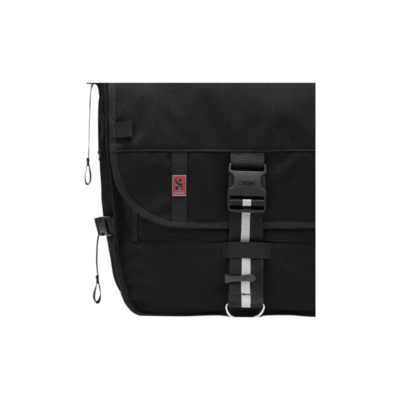 CHROME INDUSTRIES Nylon Backpack Regular Unisex Black-4
