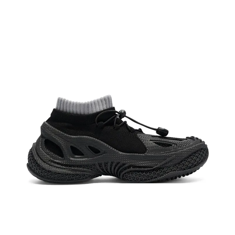 TELENT Shock Absorbers With Slip Resistant And Abrasion Resistant Properties High Top Casual Shoes Men's-1