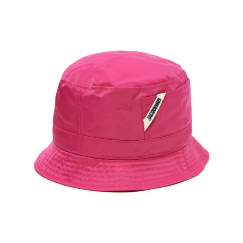 Jacquemus Acrylic Bucket Hats Unisex Pink-1