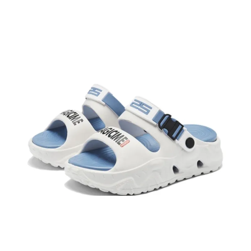 AGSDON Beach Sandals Men Black Gray/White Blue/Olive Green/Beige Brown-8