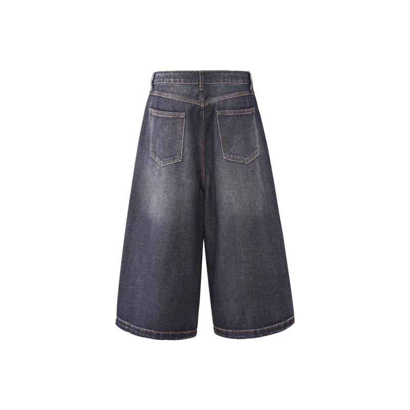 SOIE Denim Shorts Unisex-1